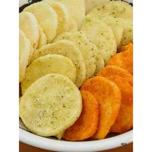 热卖麻里谷厚切薯片 原切土豆酥脆休闲吃货解馋小零食推荐!易碎