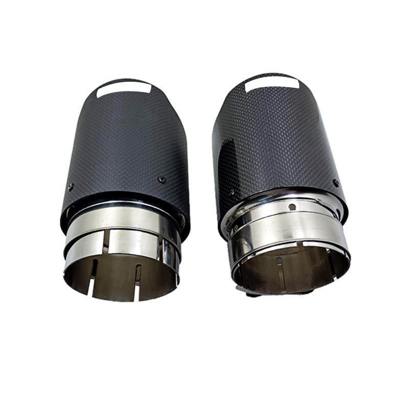 适用马自达改装阿特兹尾喉cx4 cx5 20款昂克赛拉排气管碳纤维装饰