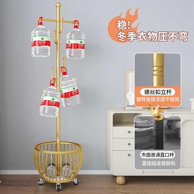卧室衣帽架落地挂衣架轻奢简易衣服架子家用客厅可移动小型置物架