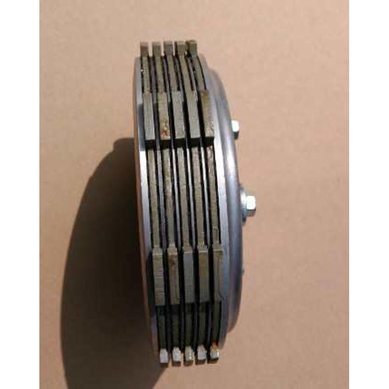 建设摩托JS125-6F(V6)标准版离合器小古总成小鼓 摩擦片五片