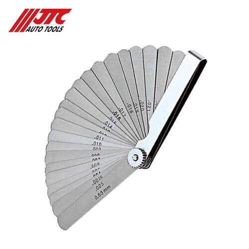 台湾Jtc汽车修理专用工具塞尺直厚规26片Jtc4289