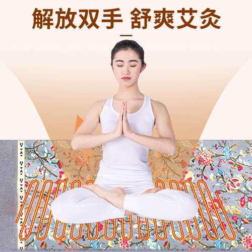 电加热艾灸毯艾灸垫全身灸热敷毯床垫家用理疗艾绒电热毯