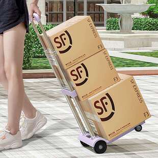 友耐严推选车叠便携学生行李菜YN8810户外买购物车拉杆迷你手折拉