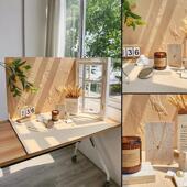 ins风静物摄影水泥板大尺寸美食氛围造景摆拍道具蛋糕拍照背景墙