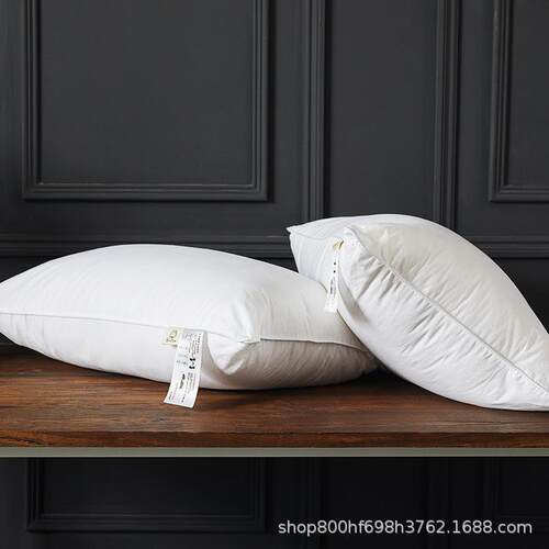 新款五星级酒店全棉赛羽绒枕芯单人双人枕头赛羽绒枕芯成人护颈枕