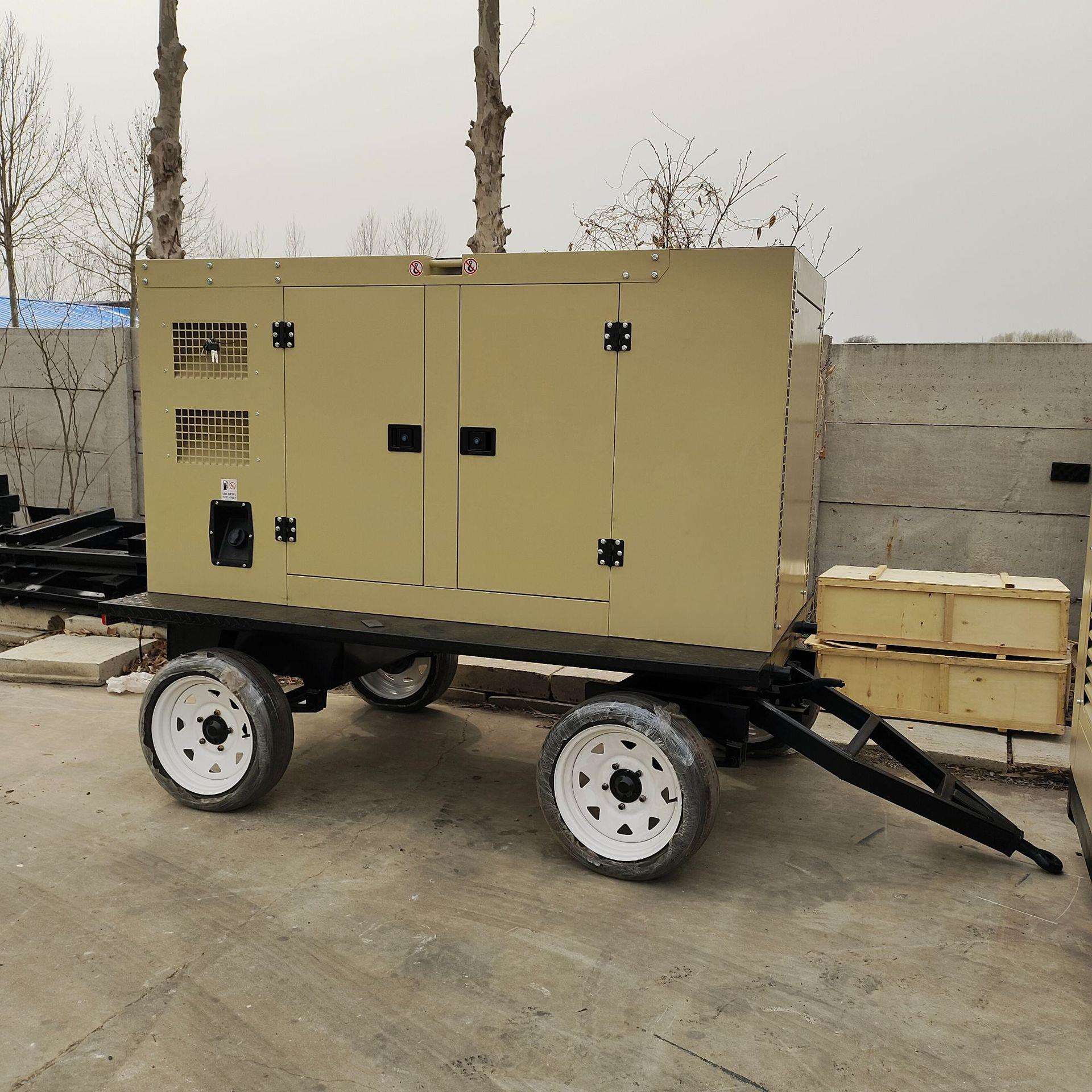 HX50KW 潍柴发电机组移动静音柴油发电机组 自动化50千瓦发电机组