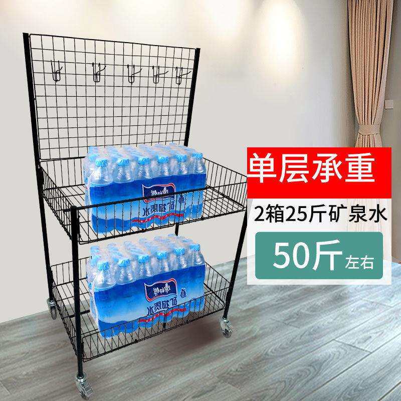 出摊用的小推车促销花车货架带轮折叠地推展示夜市摊位售甩收纳