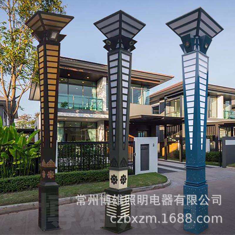 景观灯大型特色园林小区方形景观庭院灯欧式庭院景观灯柱厂家直销