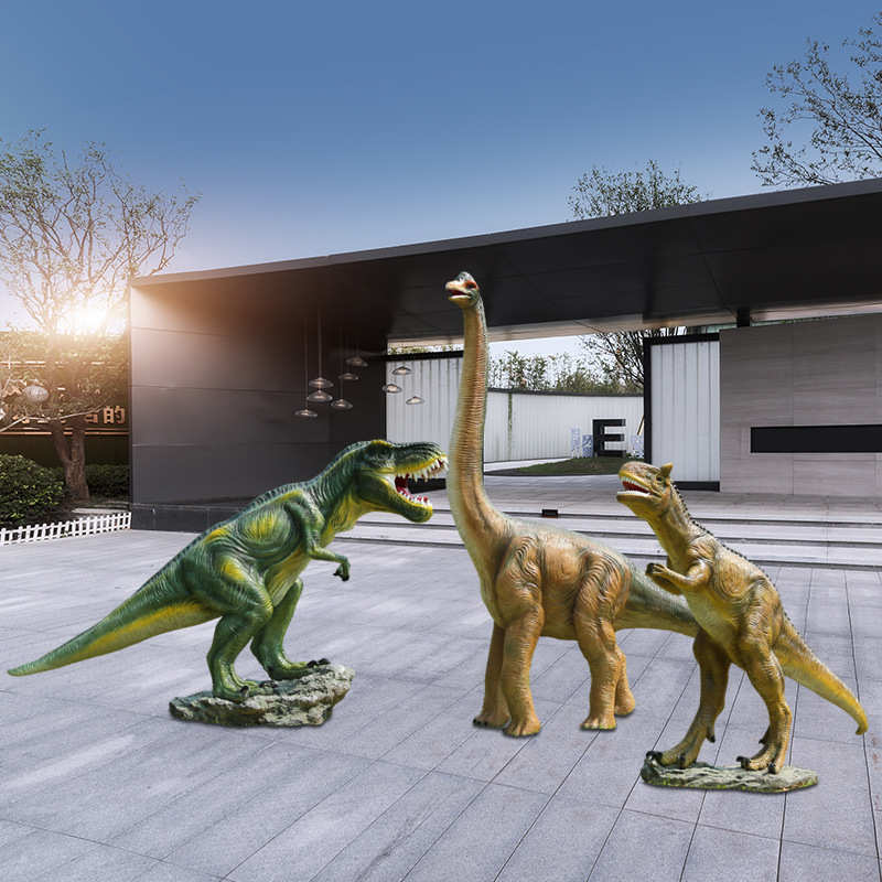 侏罗世纪仿真恐龙主题雕塑商场游乐园景区售楼部广场公园动物摆件
