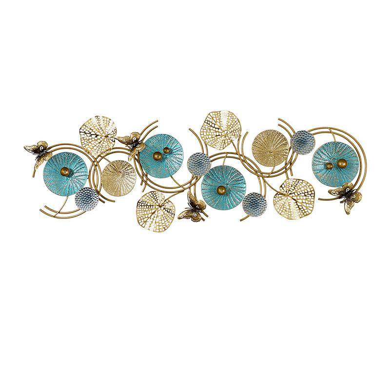 新中式客厅沙发背景墙壁挂饰创意金属铁艺壁饰墙面轻奢墙饰装饰,家居饰品,壁饰,淘宝优惠券,粉丝福利购,淘宝优惠卷