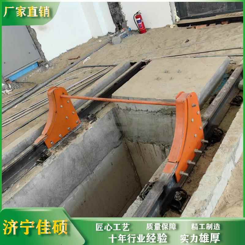 CDKN月牙固定式挡车器 1435mm轨道挡车 使用安全
