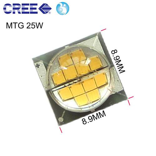 Cree科锐大功率LED MTG暖白光3000K 6V 25W 轨道灯 吊灯 MR筒灯