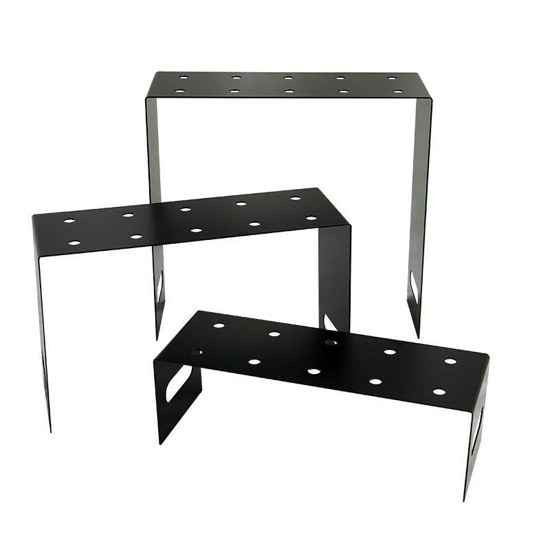 婚庆甜品台蛋糕展示架 白色金属推推乐架子 阶梯蛋糕架铁艺点心架