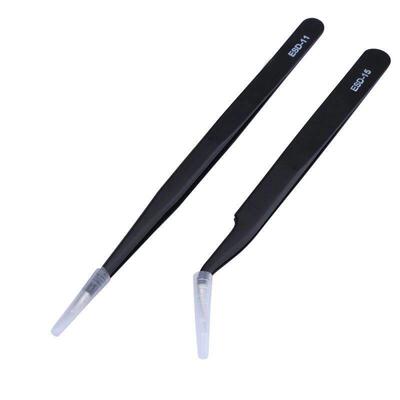 2pcs/lot Anti-static Precision Tweezers Set Pinzas Pincet St