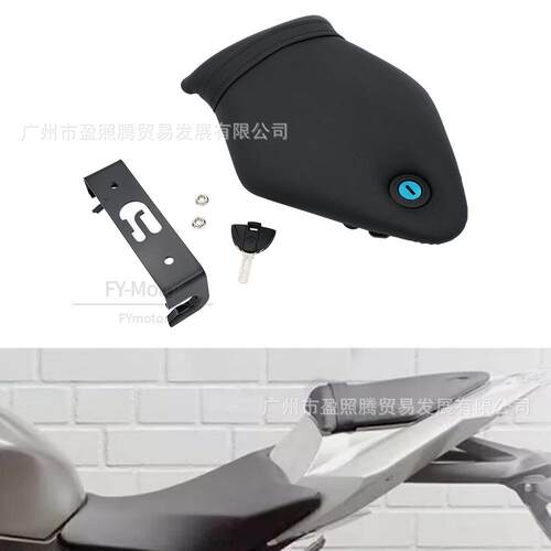 适用于宝马S1000RR双R20082009-2015HP4后皮座后座包后坐垫座椅