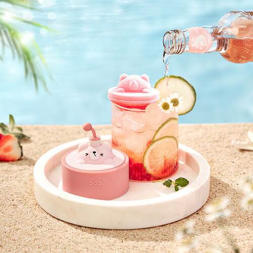 Ice Ball Mold for Making Spherical Ice Cubes, Food-Grade Sil
