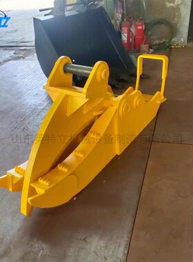 Excavator tool: Tree splitting knife挖改废钢分解钳剪竹器