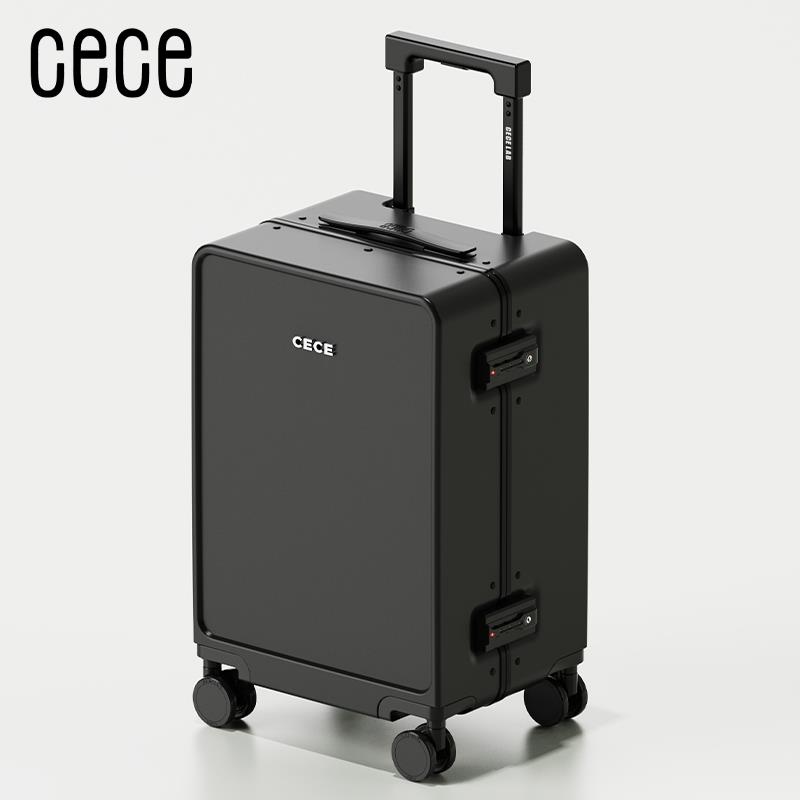正品C箱EE202新款白色铝框行1李箱20寸登机箱女24寸拉C杆箱男旅行