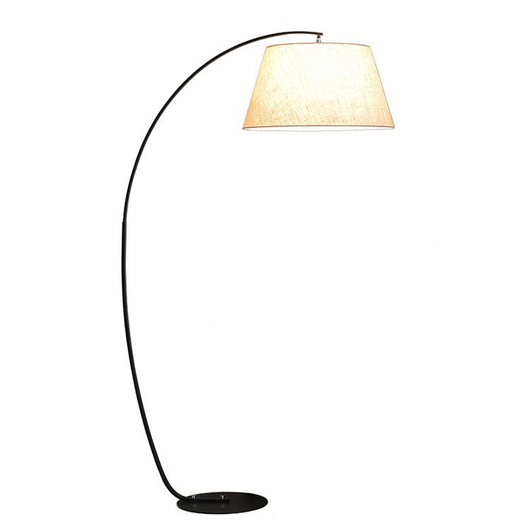 厂JLKY277家直供地钓鱼灯落灯客厅欧简室约落地式现代弧北形沙发