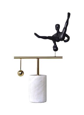 简约大人物树理脂大石摆家居创号意BJ-0076办件公室金属工艺品厂