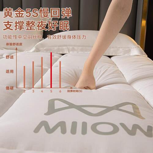 新品AL796M58酒店风床垫遮盖垫家用卧室榻软米垫子加榻厚物宿舍单