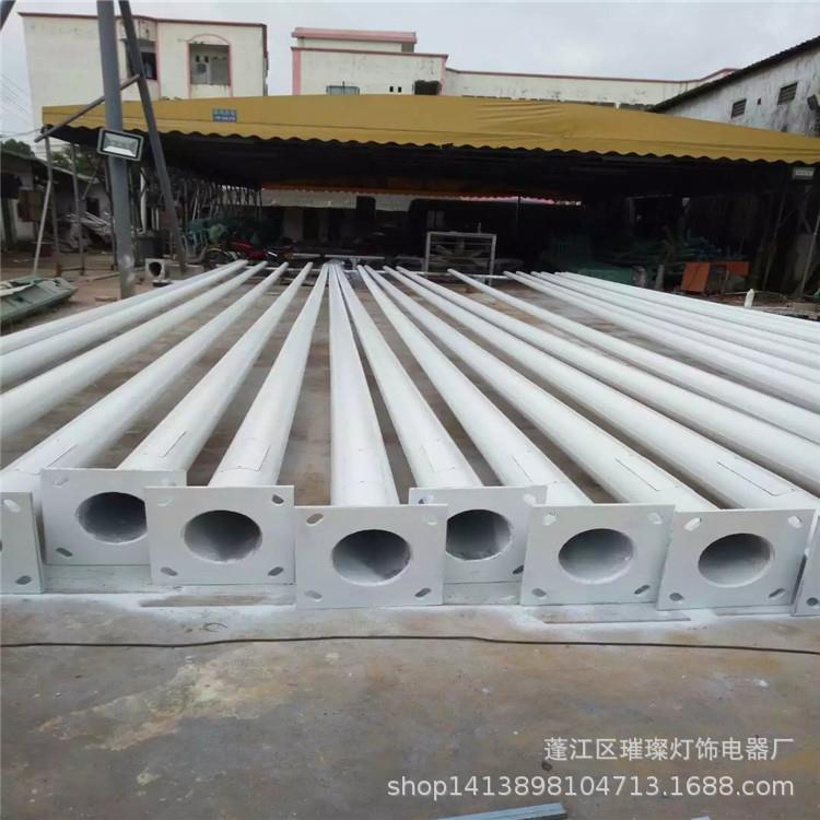 6m弯臂路灯100瓦路灯集成6米自弯臂路灯杆网拍路灯led超亮