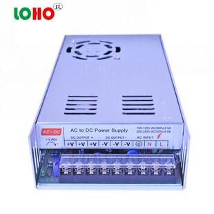 良鸿24V500W开关电源 28V27.6V26V24V20A500W工控设备直流变压器