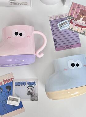 New Creative Minimalist Big-Eyed Toothbrush and Rinse Cup fo