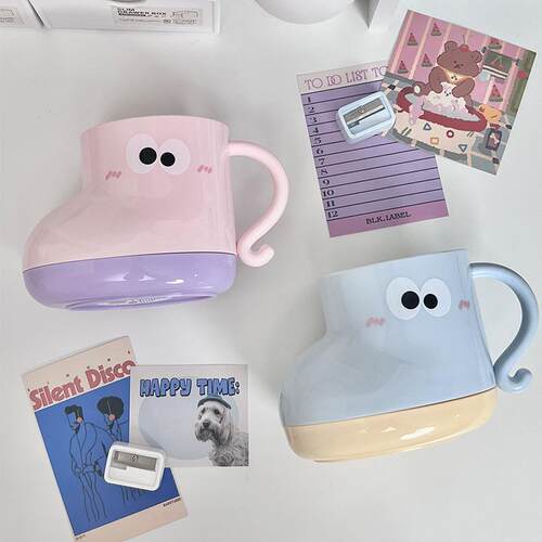 New Creative Minimalist Big-Eyed Toothbrush and Rinse Cup fo