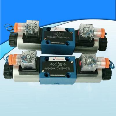 4WE6E 液压电磁换向阀 4WE6J D/A/E/Y/G/H/J/CG24N9Z5L 24V 220V