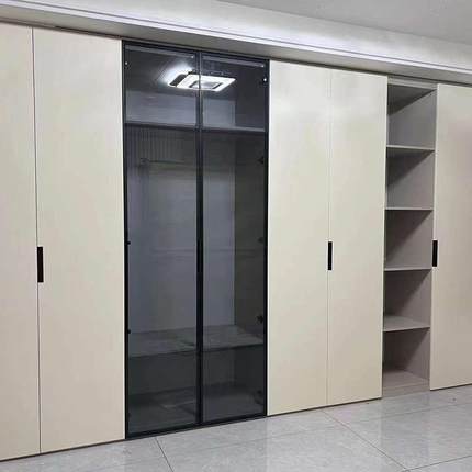 北京全屋定制全铝合金橱柜衣柜0甲醛环保整体厨房灶台柜装修定做