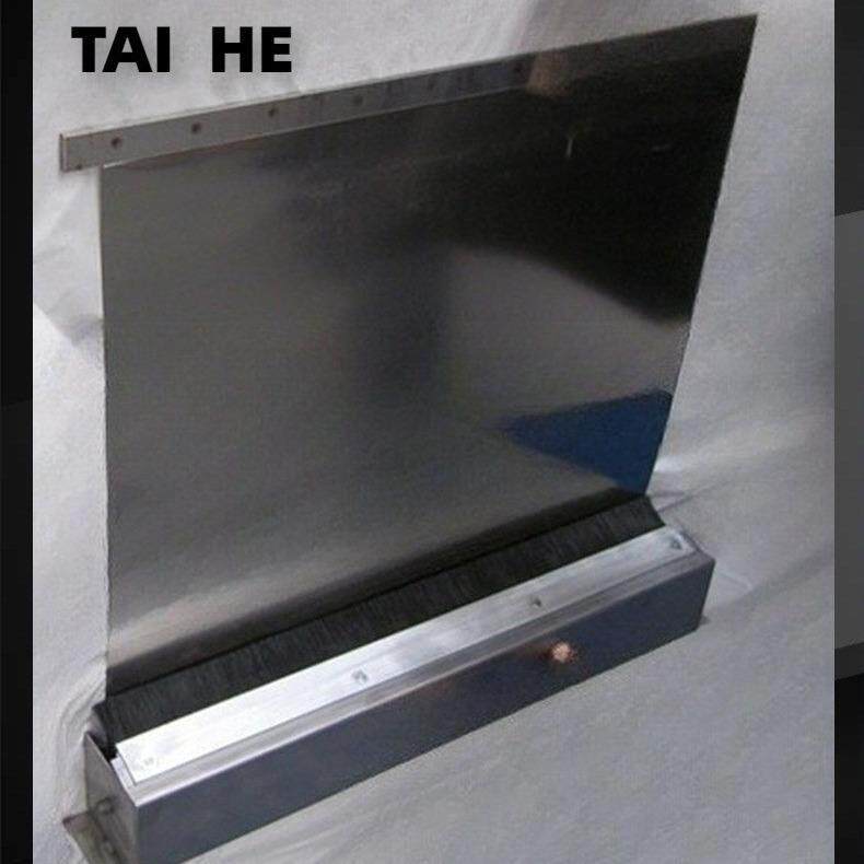 专业生产销售带托架式卷帘，卷帘式防护罩，可自动伸缩机械