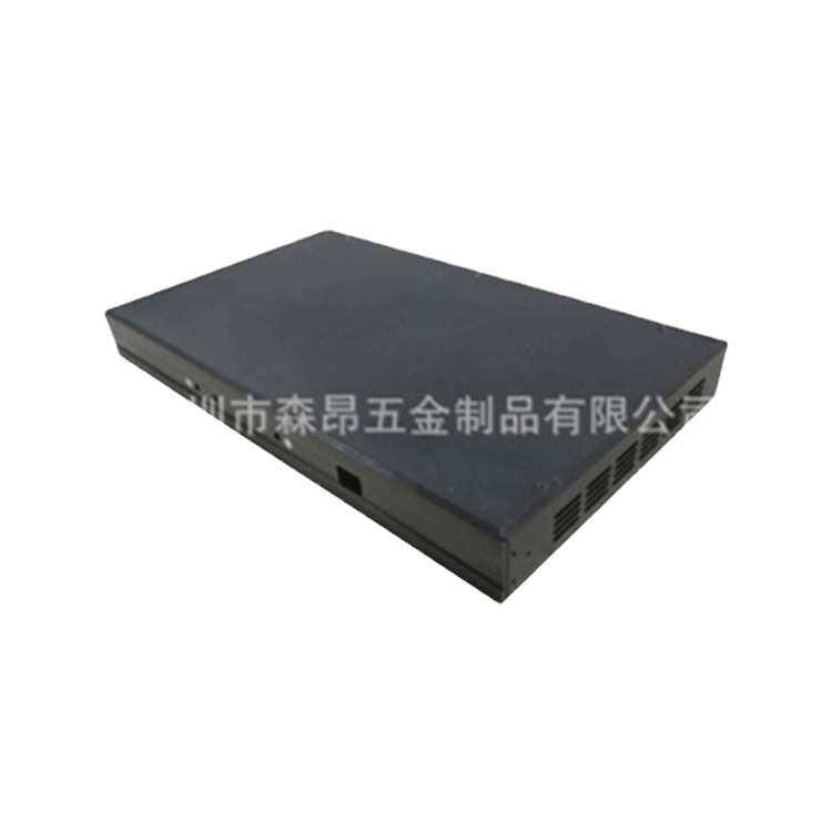 铝合金1u服务器机箱外壳 N100迷你微型电脑主机壳体铝型材CNC加工