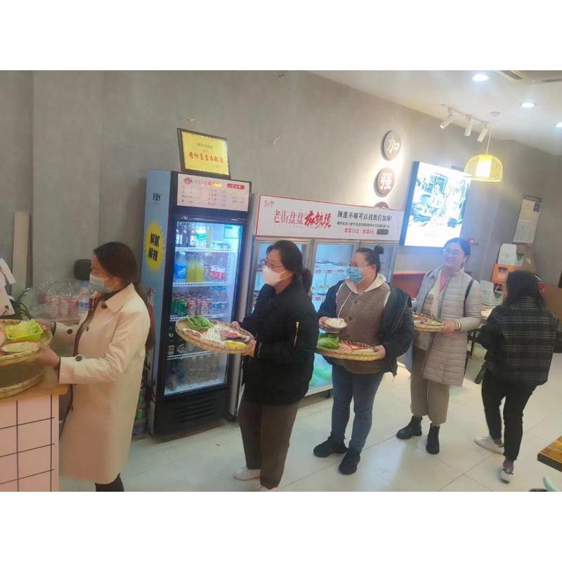 竹编簸箕竹筐老街盘盘麻辣烫盛菜筐竹托盘端冰粉竹筛市井火锅菜盘