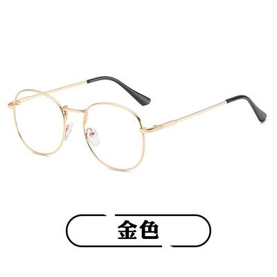 高档抗韩光防辐射疲劳电脑目眼镜女平护光镜框男版潮护眼蓝睛近视