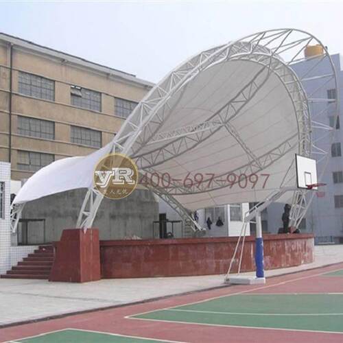 大规模户外演出舞台膜结构设计制作商业膜结构舞台材料加工