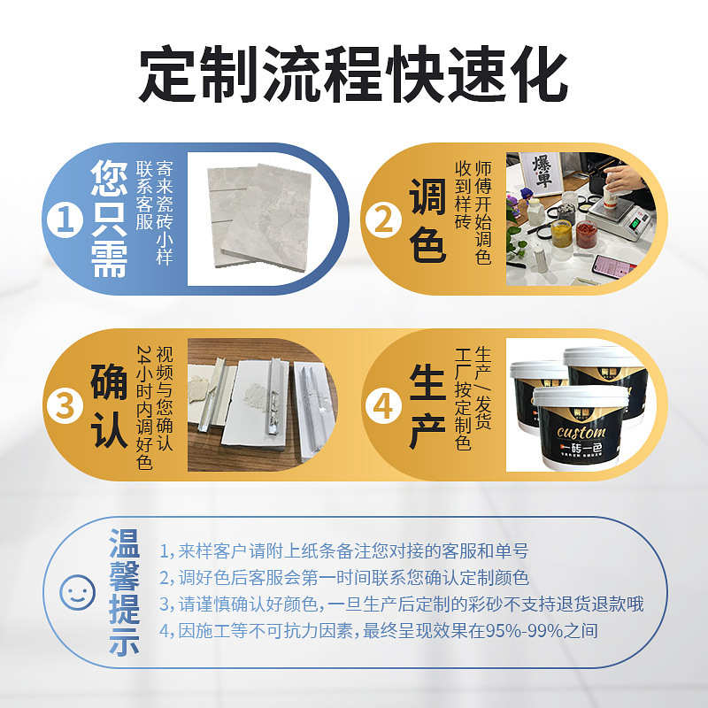 填聚脲剂调色变缝胶变色耐纯黄固缝天冬美瓷聚脲美剂缝防水不瓷砖