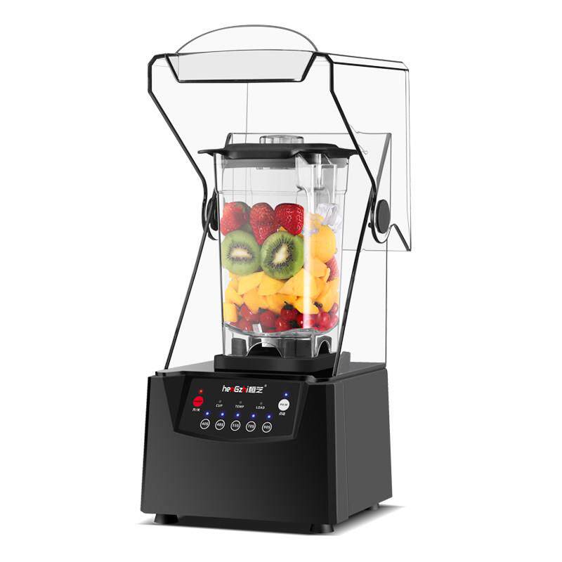 恒芝 沙冰机商用隔音料理搅拌机奶茶带罩冰沙碎冰机榨汁机HZX-300