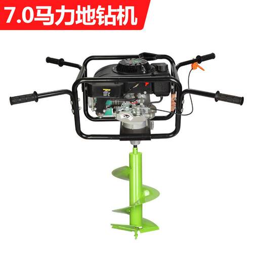 地190钻四冲程大功挖坑率机80大型农.用钻栽树种树土机电线杆打洞