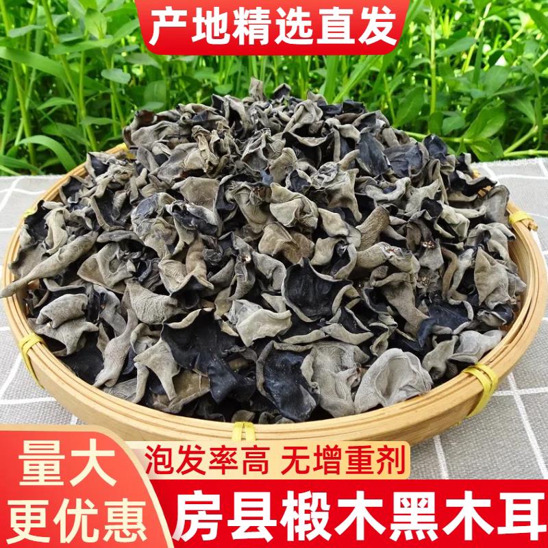 椴木黑木耳干 干货50g北房县糯2木耳秋耳精选无硫新货非东北小湖