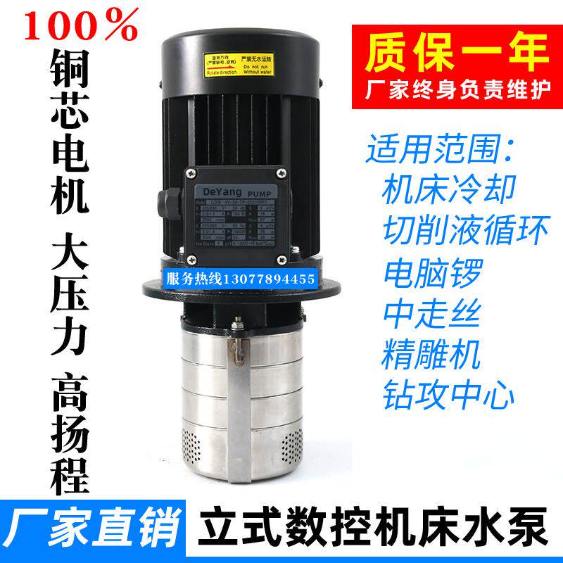 380V数控机床立式冷却水泵CNC加工中心电脑锣循环帮浦油泵LDPB2V-