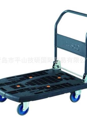 TRUSCO中山折叠式树脂台车MPK906-BK-S