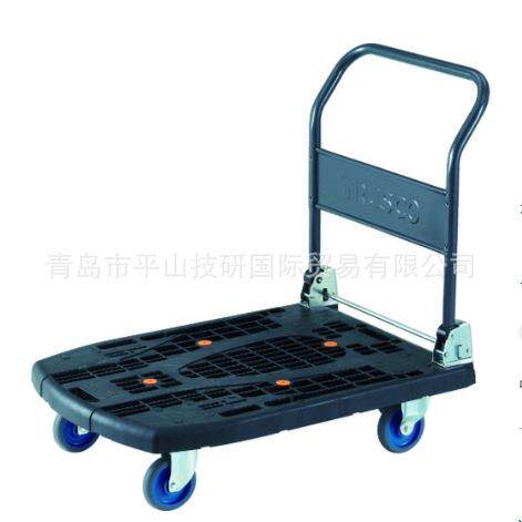 TRUSCO中山折叠式树脂台车MPK906-BK-S
