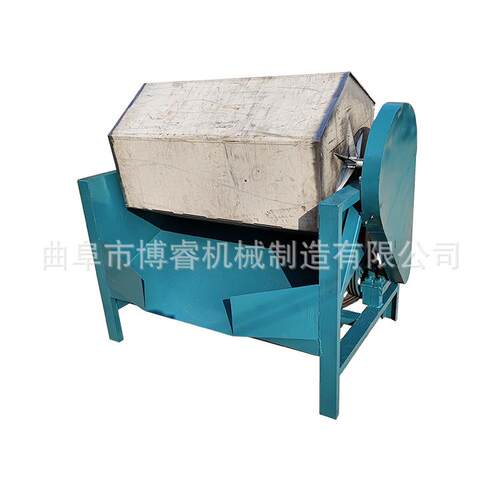 鹅卵石六角滚筒抛光机切割件去毛刺打磨机废铁件翻新除锈机