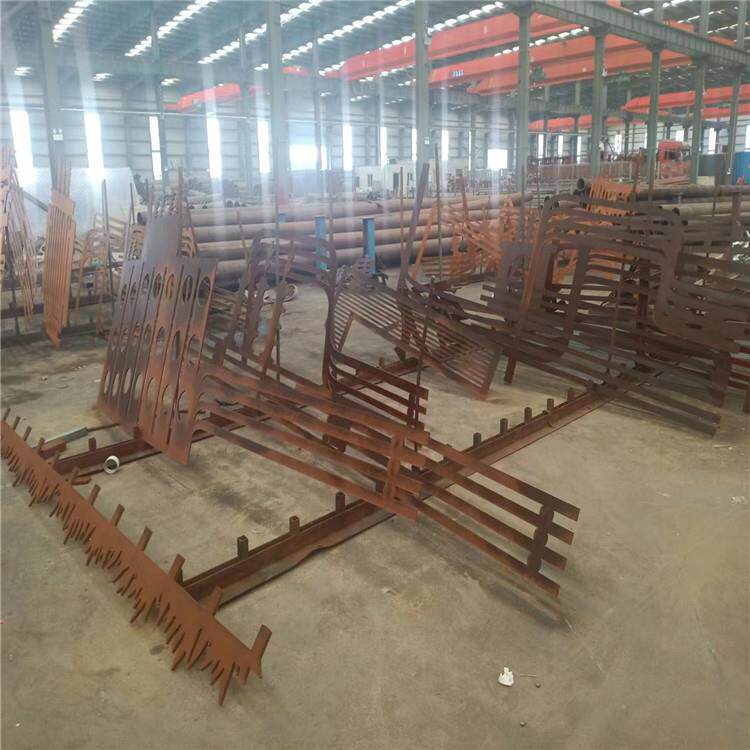 耐候钢板建筑钢结构用红锈板美化园林造型 Q235NH耐候板景观雕塑