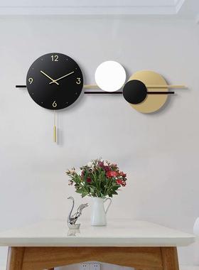 现代简约几何装饰表挂钟客厅个性家用挂表创意时尚时钟北欧99058