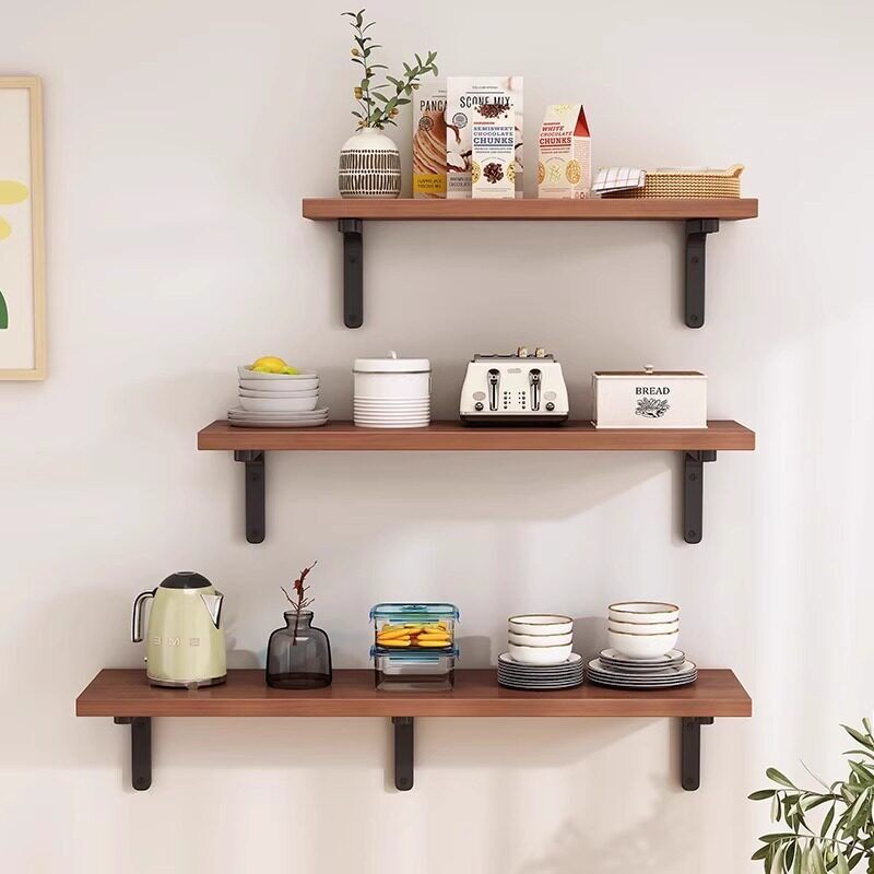 Wall-mounted shelves, single-tier wall shelf, multi-level cr