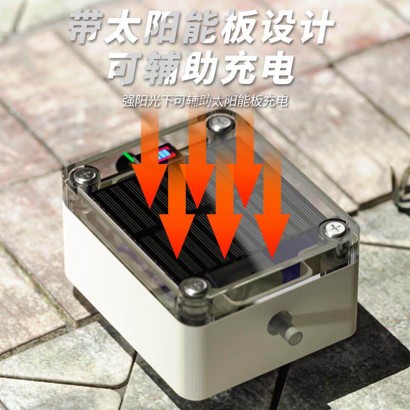 户外钓鱼长续航打氧机可充电款太阳能气量大氧气泵夜钓野钓增氧泵