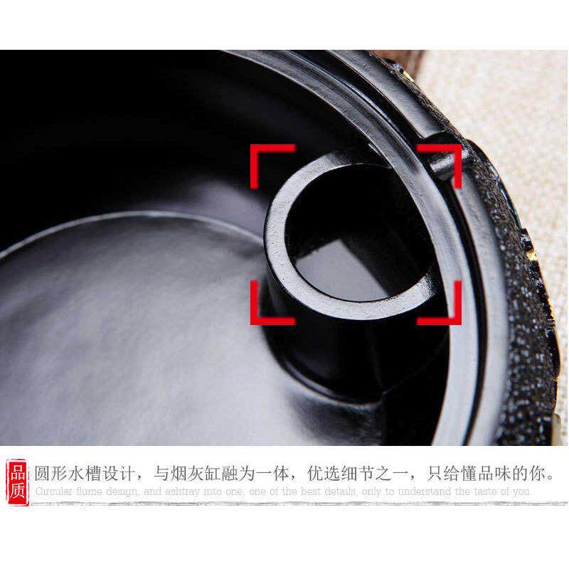 厂家直供ins烟灰缸办公室摆件复古带盖灭烟盅防风饰品家用烟灰盒,节庆用品/礼品,时尚烟灰缸,淘宝优惠券,粉丝福利购,淘宝优惠卷