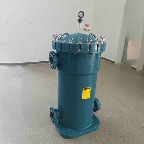 大流量PP多袋过滤器pp工程塑料精密过滤器耐酸碱袋式过滤器厂家